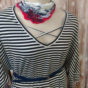 !!!3 for $25!!! 2x Striped LS Top, Boutique